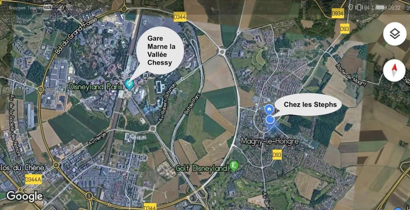 Chez Les Stephs Appartement Magny-le-Hongre Buitenkant foto